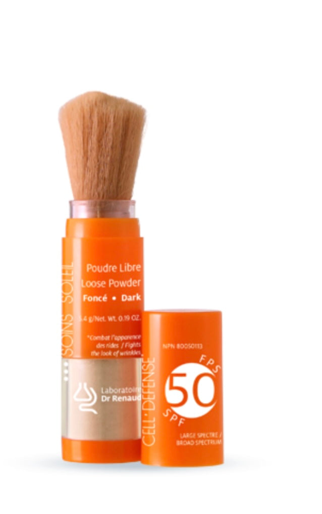 LOOSE POWDER SPF BROAD SPECTRUM 50 DARK